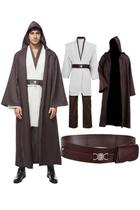 Costume Wecos Tunic Hoded Robe Knight Halloween para homens