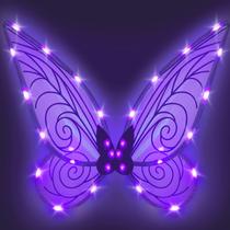 Costume Wings quescu LED Light Up Butterfly 38x48 cm
