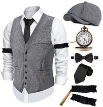 Costume ZeroShop Halloween dos anos 20 para homens no estilo Peaky Blinders