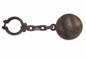 Costumes RG Costumes Giant Rusted Ball & Chain para adultos