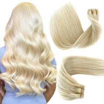 Costure em extensões de cabelo Benafee Real Human Hair 40cm 100g