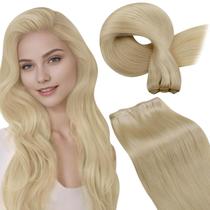 Costure em extensões de cabelo LaAvoo Real Human Hair Blonde 14" 80g