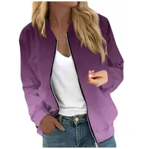 COTECRAM Meus pedidos feitos recentemente por mim, jaqueta Bomber feminina, moda 2024, manga comprida, casacos quentes de inverno, modernos, estampados florais, leves, com zíper completo, casaco de outono (G roxo, médio) COTECRAM Meus pedidos feitos recentemente por mim, jaqueta Bomber feminina, moda 2024, manga comprida, casacos quentes de inverno, modernos, estampados florais, leves, com zíper completo, casaco de outono (G roxo, médio)