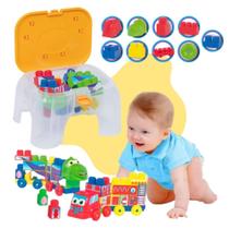 Coti block banquinho Azul de Bombeiro 2411 - COTIPLAS Coti block banquinho Azul de Bombeiro 2411 - COTIPLAS