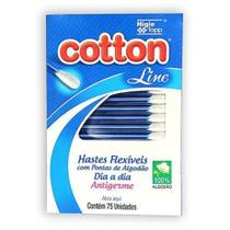 Cotonete cotton 75 unidades - UTENSILIOS