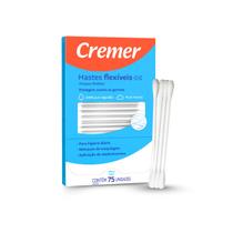 Cotonete Haste Flexível (C/75 Unds) - Cremer