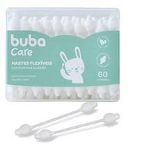 Cotonete Hastes De Segurança e Flexíveis Com 60 Unidades - Buba
