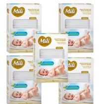 Cotonete Hastes Flexiveis 5 caixas c/ 75 unid. Biodegradável