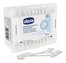 Cotonete P/ Bebês Chicco Haste Formato Anatômico C/ 60 Unid