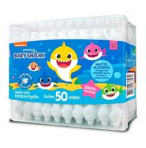 Cotonete para bebês hastes com pontas de algodão