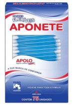 Cotonetes antigerme apolo c/75 unidades algodão puro