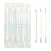 Cotonetes de algodão esportivos embalados individualmente com ponta dupla de 100 quilates