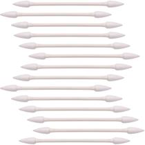 Cotonetes de algodão Pangda Pointed Double Precision 400 unidades