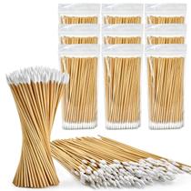 Cotonetes de algodão PINGMIC de 6 pontas, 1000 unidades com palitos de bambu Cotonetes de algodão PINGMIC de 6 pontas, 1000 unidades com palitos de bambu