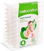 Cotonetes rn bellacotton c/50 unidades hastes flexíveis com caixinha Cotonetes rn bellacotton c/50 unidades hastes flexíveis com caixinha