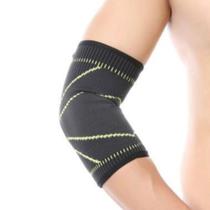 Cotoveleira de Neoprene com tiras autocolantes ajustável de compressão ortopédica