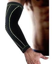 cotoveleira elástica Protetor cotovelos Braço Manguito tensor