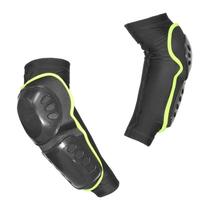 Cotoveleira IMS Protector - Cor Preto/Amarelo Flúor