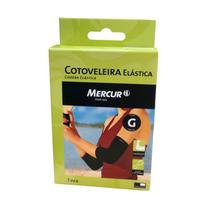 Cotoveleira Mercur Elástica Tamanho G Cor Preta 1 Par