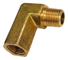 Cotovelo 1_8 M X 1_8 F Latão Conexão Para Gás 1_8 Npt