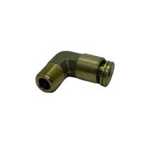 Cotovelo 1/8 x 1/4 Macho Engate Latão