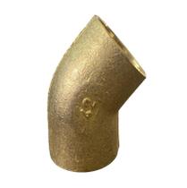 Cotovelo 42mm Em Liga de Cobre/Bronze Com Conexão Soldável