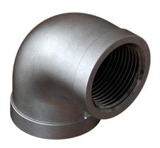 Cotovelo 90 inox 304 150 bsp 1/4''