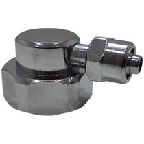 Cotovelo Adaptador S/ Regulagem 3/4 BSP x3/8 C/ Porca Lemarc