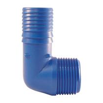 Cotovelo Apollo Blue Twister de 2,54 cm de inserção x 2,54 cm de diâmetro. MPT Cotovelo Apollo Blue Twister de 2,54 cm de inserção x 2,54 cm de diâmetro. MPT