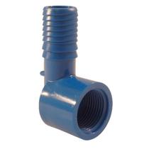 Cotovelo Apollo Blue Twister, inserção de 19 mm x 19 mm de diâmetro. FPT Acetal Cotovelo Apollo Blue Twister, inserção de 19 mm x 19 mm de diâmetro. FPT Acetal