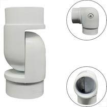 Cotovelo Articulado Tubo De 2 Corrimão Guarda Corpo Branco Cotovelo Articulado Tubo De 2 Corrimão Guarda Corpo Branco