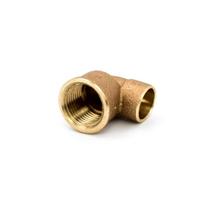 Cotovelo Bronze 15mm X 1/2" Rosca Fêmea 707-3 Rumo Certo
