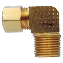 Cotovelo de 90 graus HOMEPLUS+ MPT de compressão de latão 5/8"x1/2"