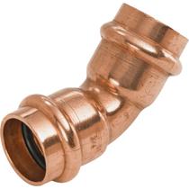 Cotovelo de cobre de 45, 0,75 x 0,75 pol. NIBCO, pacote com 10