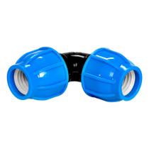 Cotovelo De Compressão 90 P/ Pead 25mm Cor Azul-turquesa
