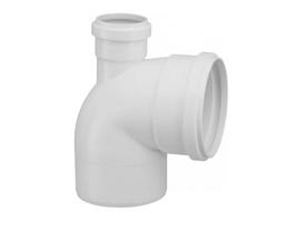Cotovelo de Esgoto de 4" com Visita de 2" - Amanco