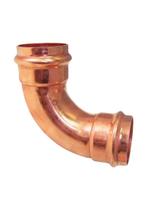 Cotovelo de pressão de pressão de cobre de 90 graus NIBCO de 1 polegada