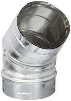 Cotovelo de ventilação DuraVent TV206067 10 cm 45 graus