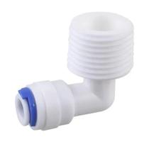 Cotovelo Engate Rápido T3/8" com Rosca 1/4" para Purificadores