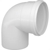 Cotovelo Esgoto Fortlev 75 X 90 Branco - Kit C/20 Unidades Cotovelo Esgoto Fortlev 75 X 90 Branco - Kit C/20 Unidades