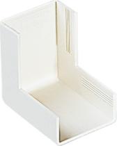 Cotovelo externo 40mmX20mm cor branco palha