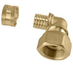 Cotovelo Femea Rosca Movel 20X3/4" Pex, Emmeti