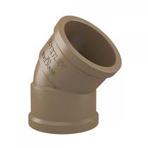 Cotovelo Fortlev Ll H 3/4X45 Marrom . / Kit C/ 40 Unidades Cotovelo Fortlev Ll H 3/4X45 Marrom . / Kit C/ 40 Unidades