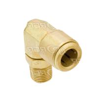 Cotovelo Giratorio 3/8 X 8 Mm-5/16 Macho Engate Latão