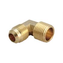 Cotovelo JMF 90 Degree Brass Flare 1/4" x 3/8" MPT Pack 5