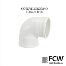 Cotovelo/Joelho 100Mm X 90 Esgoto - PLASTILIT