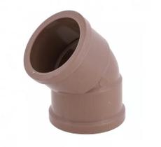 Cotovelo/Joelho 45 Soldavel Marrom PLASTILIT Cotovelo/Joelho 45 Soldavel Marrom PLASTILIT