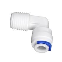 Cotovelo Joelho Engate Rápido L Rosca 1/4 Macho Para Mangueira Tubo 1/4