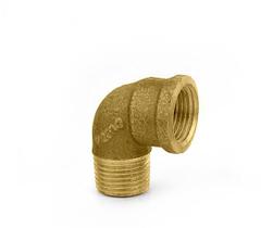 Cotovelo Latão Bronze Ramo RM 3/4" RF 3/4"