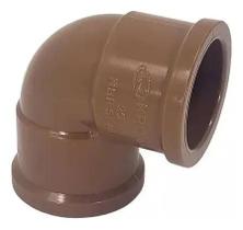 Cotovelo Marrom Krona 3/4"x90 Liso PVC 25mm - Referência 0425
